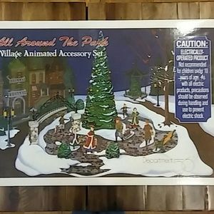 All Around The Park Village Animated Accessory Set